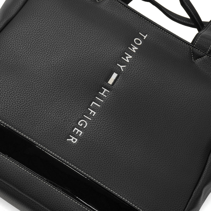 トミー ヒルフィガー ゴルフ トートバッグ メンズ レディース A4 B4 大きめ TOMMY HILFIGER GOLF 軽量 大容量 カジュアル ブランド 横 自立 トート バッグ 持ち手 長め 合皮 FACE THMG3FB5