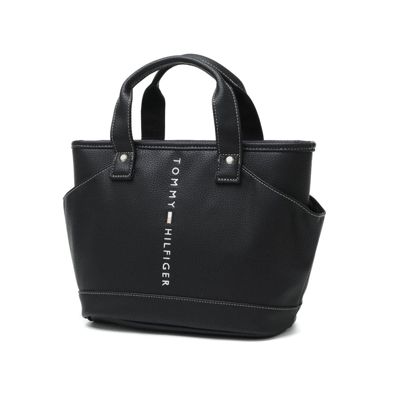 トミー ヒルフィガー ゴルフ カートバッグ メンズ レディース 小さめ トートバッグ TOMMY HILFIGER GOLF 軽量 カジュアル ブランド 自立 トート バッグ 合皮 小さい A5 ラウンドバッグ FACE THMG3FBD