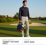 トミー ヒルフィガー ゴルフ カートバッグ メンズ レディース 小さめ トートバッグ TOMMY HILFIGER GOLF 軽量 カジュアル ブランド 自立 トート バッグ 合皮 小さい A5 ラウンドバッグ FACE THMG3FBD