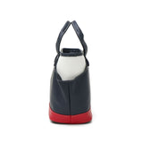 トミー ヒルフィガー ゴルフ カートバッグ メンズ レディース 小さめ トートバッグ TOMMY HILFIGER GOLF 軽量 カジュアル ブランド 自立 トート バッグ 合皮 小さい A5 ラウンドバッグ FACE THMG3FBD