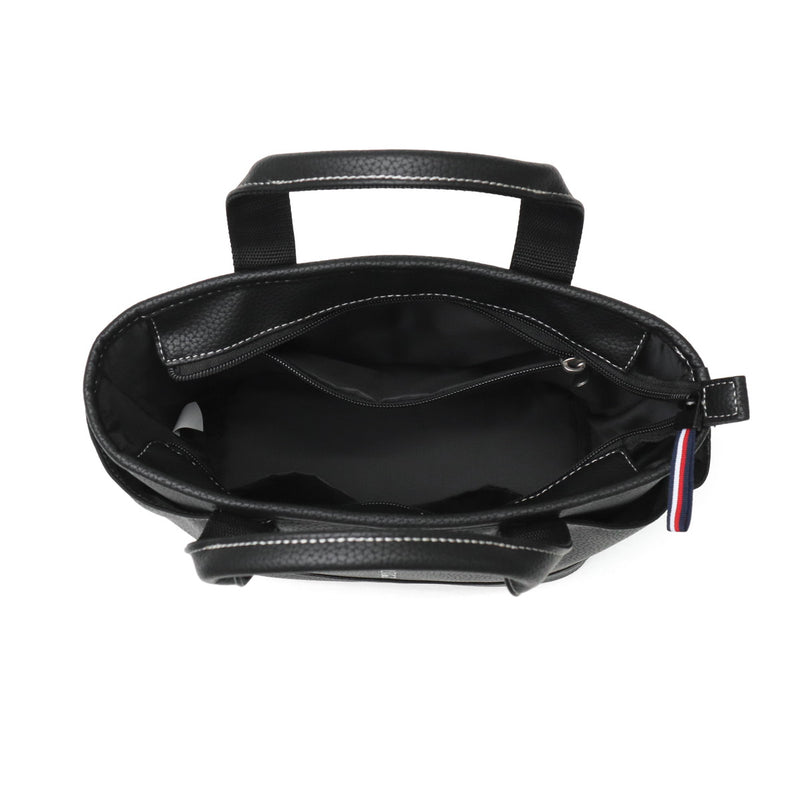 トミー ヒルフィガー ゴルフ カートバッグ メンズ レディース 小さめ トートバッグ TOMMY HILFIGER GOLF 軽量 カジュアル ブランド 自立 トート バッグ 合皮 小さい A5 ラウンドバッグ FACE THMG3FBD