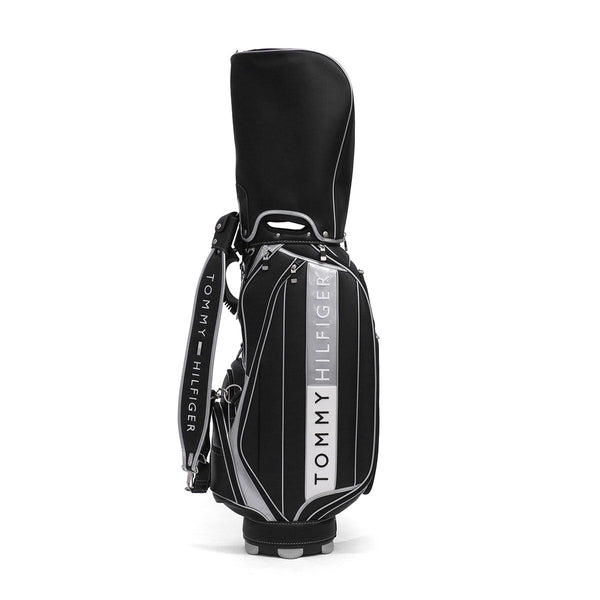 トミー ヒルフィガー ゴルフ キャディバッグ メンズ レディース TOMMY HILFIGER GOLF おしゃれ 5分割 9型 46インチ 合皮 フード ブランド フェイスカートキャディバッグ カートキャディバッグ FACE THMG3FC4