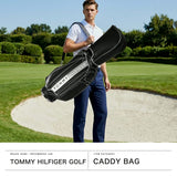 トミー ヒルフィガー ゴルフ キャディバッグ メンズ レディース TOMMY HILFIGER GOLF おしゃれ 5分割 9型 46インチ 合皮 フード ブランド フェイスカートキャディバッグ カートキャディバッグ FACE THMG3FC4