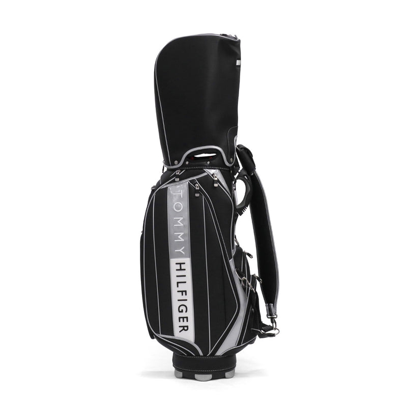トミー ヒルフィガー ゴルフ キャディバッグ メンズ レディース TOMMY HILFIGER GOLF おしゃれ 5分割 9型 46インチ 合皮 フード ブランド フェイスカートキャディバッグ カートキャディバッグ FACE THMG3FC4