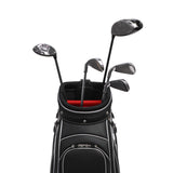 トミー ヒルフィガー ゴルフ キャディバッグ メンズ レディース TOMMY HILFIGER GOLF おしゃれ 5分割 9型 46インチ 合皮 フード ブランド フェイスカートキャディバッグ カートキャディバッグ FACE THMG3FC4