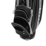 トミー ヒルフィガー ゴルフ キャディバッグ メンズ レディース TOMMY HILFIGER GOLF おしゃれ 5分割 9型 46インチ 合皮 フード ブランド フェイスカートキャディバッグ カートキャディバッグ FACE THMG3FC4