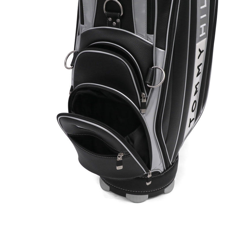 トミー ヒルフィガー ゴルフ キャディバッグ メンズ レディース TOMMY HILFIGER GOLF おしゃれ 5分割 9型 46インチ 合皮 フード ブランド フェイスカートキャディバッグ カートキャディバッグ FACE THMG3FC4