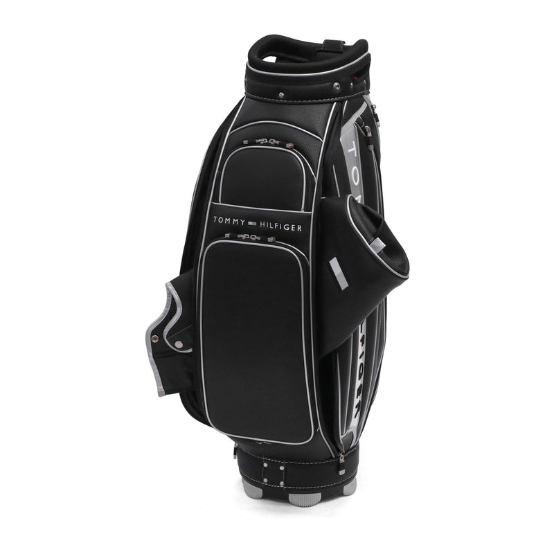 トミー ヒルフィガー ゴルフ キャディバッグ メンズ レディース TOMMY HILFIGER GOLF おしゃれ 5分割 9型 46インチ 合皮 フード ブランド フェイスカートキャディバッグ カートキャディバッグ FACE THMG3FC4