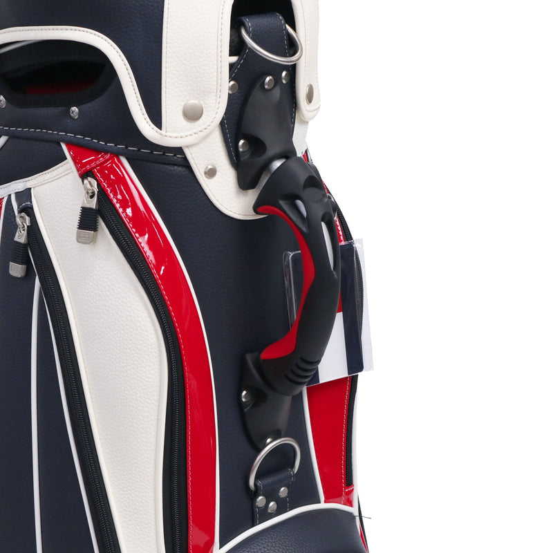 トミー ヒルフィガー ゴルフ キャディバッグ メンズ レディース TOMMY HILFIGER GOLF おしゃれ 5分割 9型 46インチ 合皮 フード ブランド フェイスカートキャディバッグ カートキャディバッグ FACE THMG3FC4