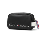 トミー ヒルフィガー ゴルフ ゴルフポーチ ブランド ポーチ メンズ 小物入れ 小さめ 自立 TOMMY HILFIGER GOLF 小物 入れ 合皮 ボール入れ ラウンドポーチ ミニポーチ FACE THMG1FBH
