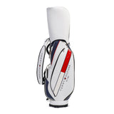 トミー ヒルフィガー ゴルフ キャディバッグ メンズ レディース TOMMY HILFIGER GOLF おしゃれ 9.0型 9型 46インチ 5分割 軽量 カート カート型 合皮 キャディ バッグ カートキャディバッグ ベーシック THMG4SC5