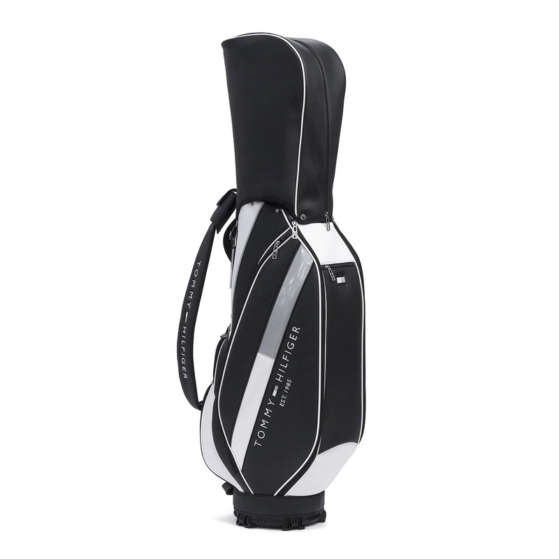 トミー ヒルフィガー ゴルフ キャディバッグ メンズ レディース TOMMY HILFIGER GOLF おしゃれ 9.0型 9型 46インチ 5分割 軽量 カート カート型 合皮 キャディ バッグ カートキャディバッグ ベーシック THMG4SC5