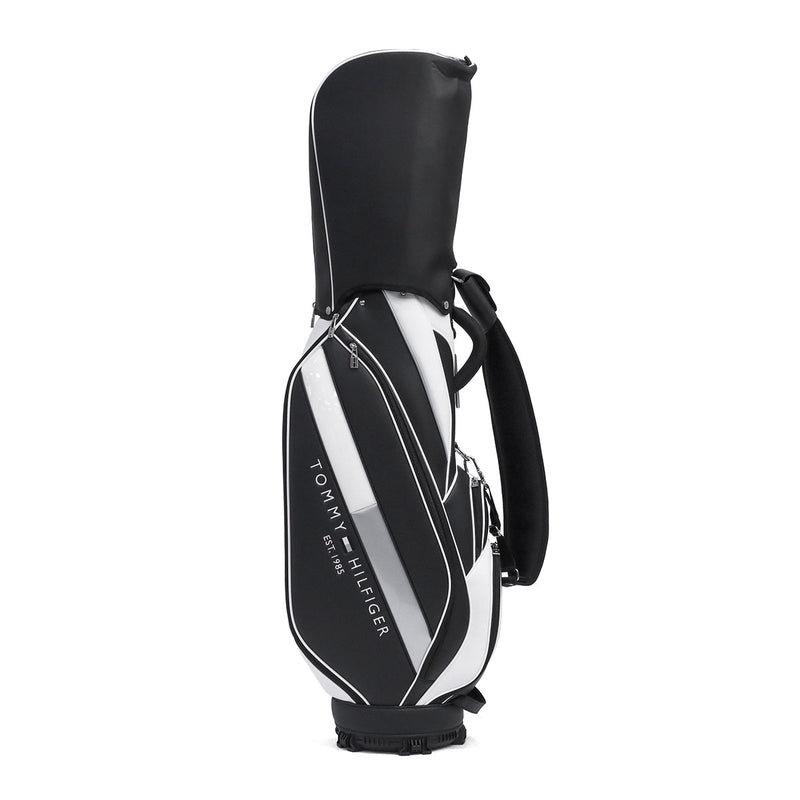 トミー ヒルフィガー ゴルフ キャディバッグ メンズ レディース TOMMY HILFIGER GOLF おしゃれ 9.0型 9型 46インチ 5分割 軽量 カート カート型 合皮 キャディ バッグ カートキャディバッグ ベーシック THMG4SC5
