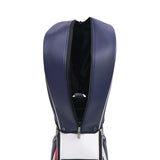 トミー ヒルフィガー ゴルフ キャディバッグ メンズ レディース TOMMY HILFIGER GOLF おしゃれ 9.0型 9型 46インチ 5分割 軽量 カート カート型 合皮 キャディ バッグ カートキャディバッグ ベーシック THMG4SC5