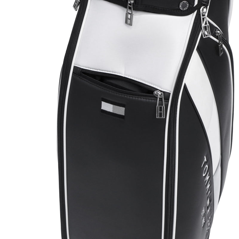 トミー ヒルフィガー ゴルフ キャディバッグ メンズ レディース TOMMY HILFIGER GOLF おしゃれ 9.0型 9型 46インチ 5分割 軽量 カート カート型 合皮 キャディ バッグ カートキャディバッグ ベーシック THMG4SC5