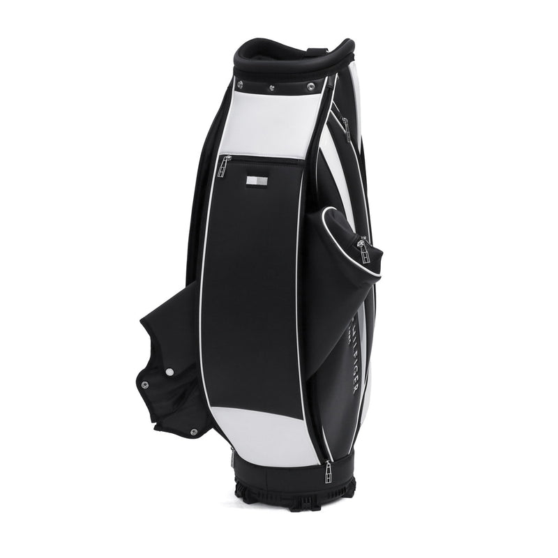 トミー ヒルフィガー ゴルフ キャディバッグ メンズ レディース TOMMY HILFIGER GOLF おしゃれ 9.0型 9型 46インチ 5分割 軽量 カート カート型 合皮 キャディ バッグ カートキャディバッグ ベーシック THMG4SC5