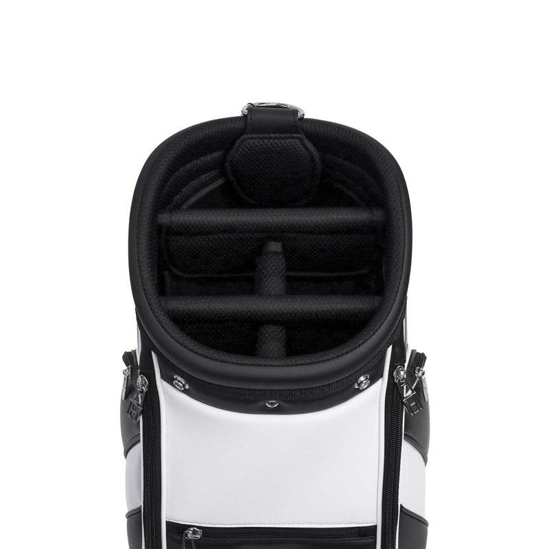 トミー ヒルフィガー ゴルフ キャディバッグ メンズ レディース TOMMY HILFIGER GOLF おしゃれ 9.0型 9型 46インチ 5分割 軽量 カート カート型 合皮 キャディ バッグ カートキャディバッグ ベーシック THMG4SC5