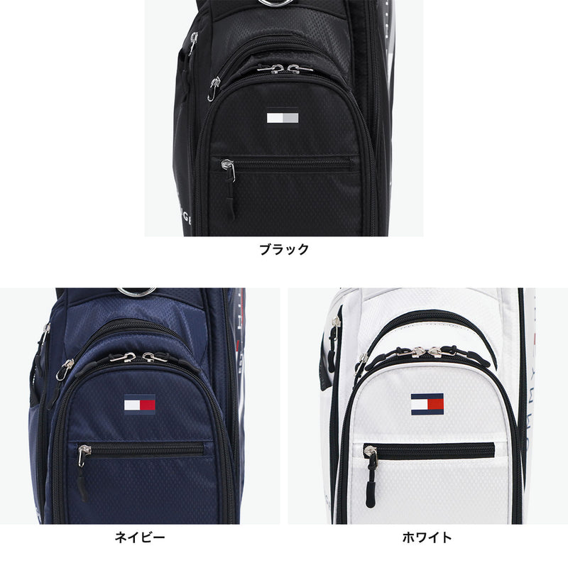 トミー ヒルフィガー ゴルフ キャディバッグ メンズ レディース TOMMY HILFIGER GOLF おしゃれ 9.0型 9型 46インチ 4分割 軽量 スタンド スタンド型 キャディ バッグ ベーシックスタンドアップキャディバッグ THMG4SC6