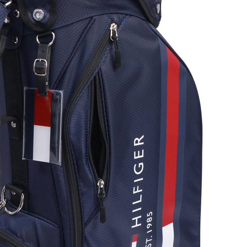 トミー ヒルフィガー ゴルフ キャディバッグ メンズ レディース TOMMY HILFIGER GOLF おしゃれ 9.0型 9型 46インチ 4分割 軽量 スタンド スタンド型 キャディ バッグ ベーシックスタンドアップキャディバッグ THMG4SC6