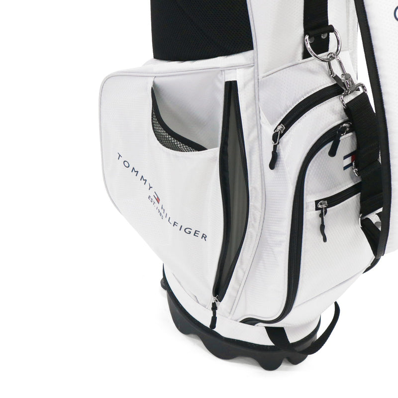 トミー ヒルフィガー ゴルフ キャディバッグ メンズ レディース TOMMY HILFIGER GOLF おしゃれ 9.0型 9型 46インチ 4分割 軽量 スタンド スタンド型 キャディ バッグ ベーシックスタンドアップキャディバッグ THMG4SC6
