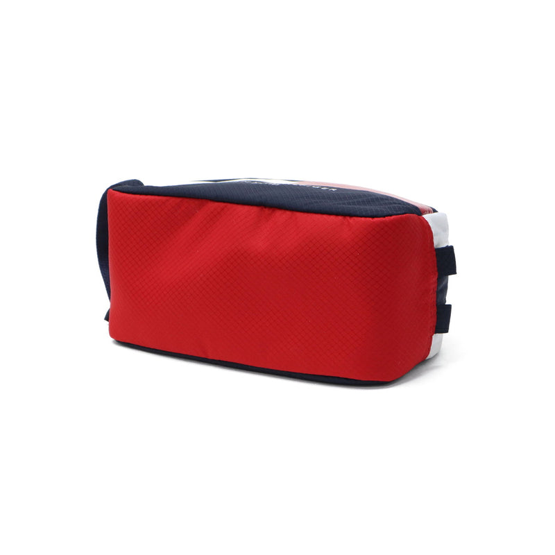 トミー ヒルフィガー ゴルフ ポーチ メンズ レディース 大きめ 小物入れ ブランド マチあり TOMMY HILFIGER GOLF マチ マチ付き おしゃれ 小物 入れ ラウンドポーチ 2層 シグネチャーポーチ THMG4SEB