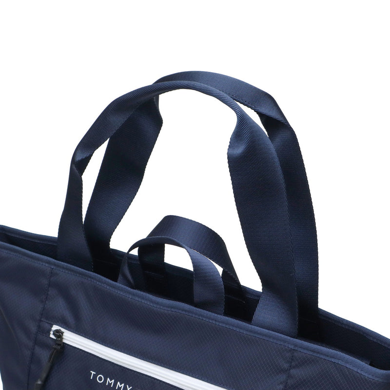 トミー ヒルフィガー ゴルフ トートバッグ メンズ レディース ファスナー付き 大きめ TOMMY HILFIGER GOLF ブランド 大人 おしゃれ トート バッグ 軽量 軽い A4 B4 ナイロン ゴルフ用品 シグネチャー THMG4STA