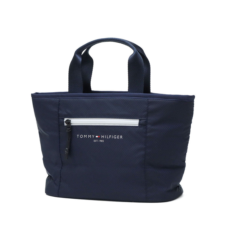 トミー ヒルフィガー ゴルフ トートバッグ メンズ レディース ラウンドバッグ 小さめ TOMMY HILFIGER GOLF ブランド 大人 おしゃれ カートトート ミニ 軽量 軽い A5 ナイロン ゴルフ用品 シグネチャー THMG4STB