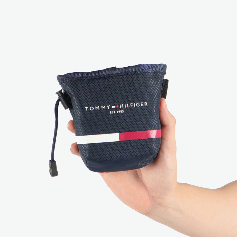 トミー ヒルフィガー ゴルフ ポーチ メンズ レディース 小物入れ ブランド マチあり TOMMY HILFIGER GOLF おしゃれ 小物 入れ ボール 距離計 スコープケース 小さめ ボールポーチ ポーチシグネチャー THMG4FEW