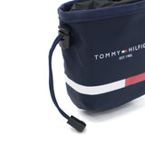 トミー ヒルフィガー ゴルフ ポーチ メンズ レディース 小物入れ ブランド マチあり TOMMY HILFIGER GOLF おしゃれ 小物 入れ ボール 距離計 スコープケース 小さめ ボールポーチ ポーチシグネチャー THMG4FEW