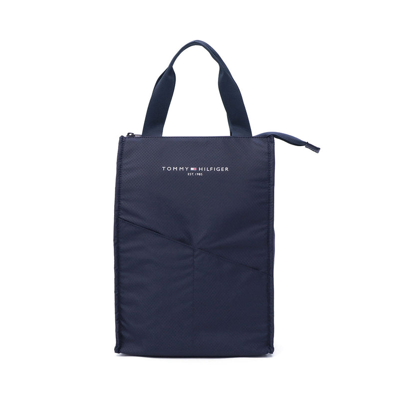 Tommy Hilfiger Golf Tote Bag for Men and Women Zipper A4 Large TOMMY HILFIGER GOLF Cold Insulation Bag Cooler Bag PET Bottle Vertical Vertical Brand Cool Bag Tote THMG4FEZ