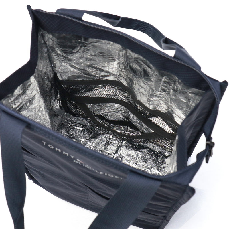 Tommy Hilfiger Golf Tote Bag for Men and Women Zipper A4 Large TOMMY HILFIGER GOLF Cold Insulation Bag Cooler Bag PET Bottle Vertical Vertical Brand Cool Bag Tote THMG4FEZ