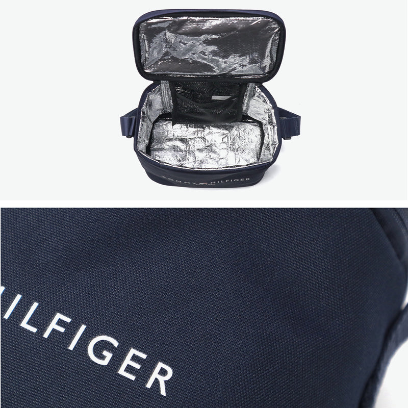 Tommy Hilfiger Golf Cooler Bag, Cold Insulation Bag, Small, TOMMY HILFIGER GOLF, Small, Stylish, Cold Insulation, Plastic Bottle, Shoulder Bag, Box Type, Soft, Men's, Women's, Cool Bag, Shoulder, THMG4SEF