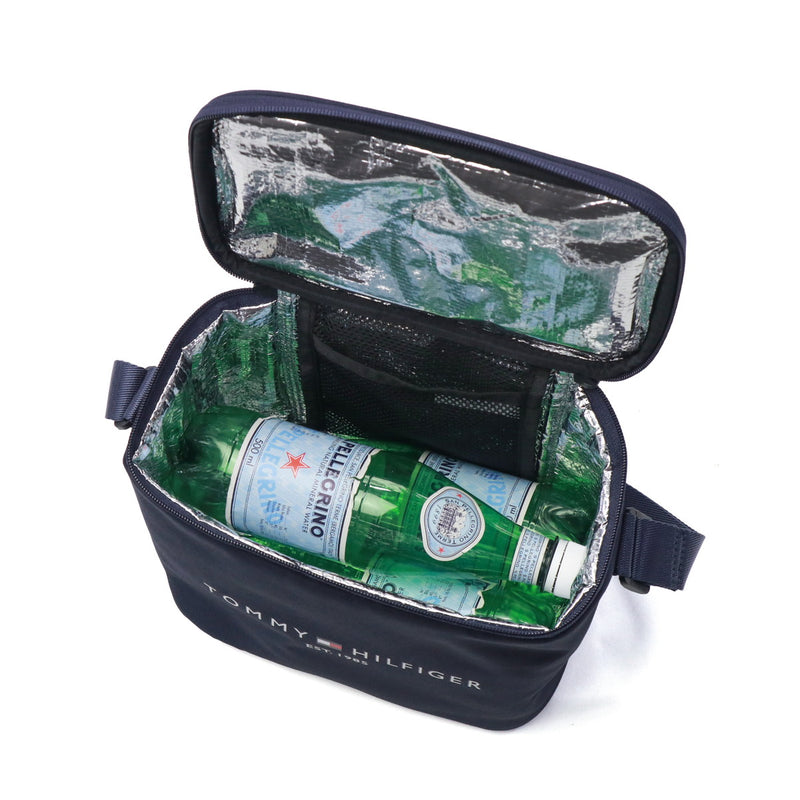 Tommy Hilfiger Golf Cooler Bag, Cold Insulation Bag, Small, TOMMY HILFIGER GOLF, Small, Stylish, Cold Insulation, Plastic Bottle, Shoulder Bag, Box Type, Soft, Men's, Women's, Cool Bag, Shoulder, THMG4SEF