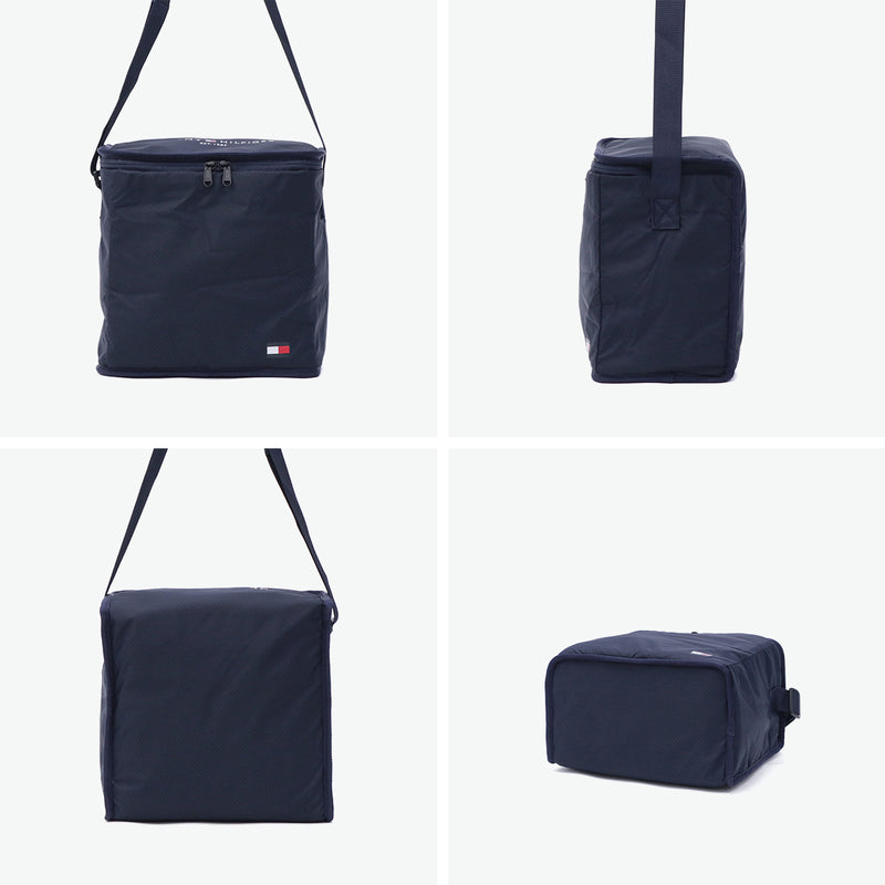 Tommy Hilfiger Golf Cooler Bag, Cold Insulation Bag, Small, TOMMY HILFIGER GOLF, Small, Stylish, Cold Insulation, Foldable, Packable, Plastic Bottle, Shoulder, Shoulder, Men's, Women's, Cool Bag, Compact, THMG5SEB