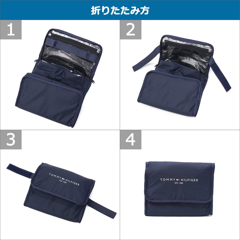 Tommy Hilfiger Golf Cooler Bag, Cold Insulation Bag, Small, TOMMY HILFIGER GOLF, Small, Stylish, Cold Insulation, Foldable, Packable, Plastic Bottle, Shoulder, Shoulder, Men's, Women's, Cool Bag, Compact, THMG5SEB