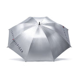 トミー ヒルフィガー ゴルフ 傘 メンズ レディース 晴雨兼用 TOMMY HILFIGER GOLF 大きい 大きめ 日傘 遮光 UVカット ブランド 長傘 丈夫 内側 黒 ゴルフパラソル 軽量 手動 65cm THMG5SK2