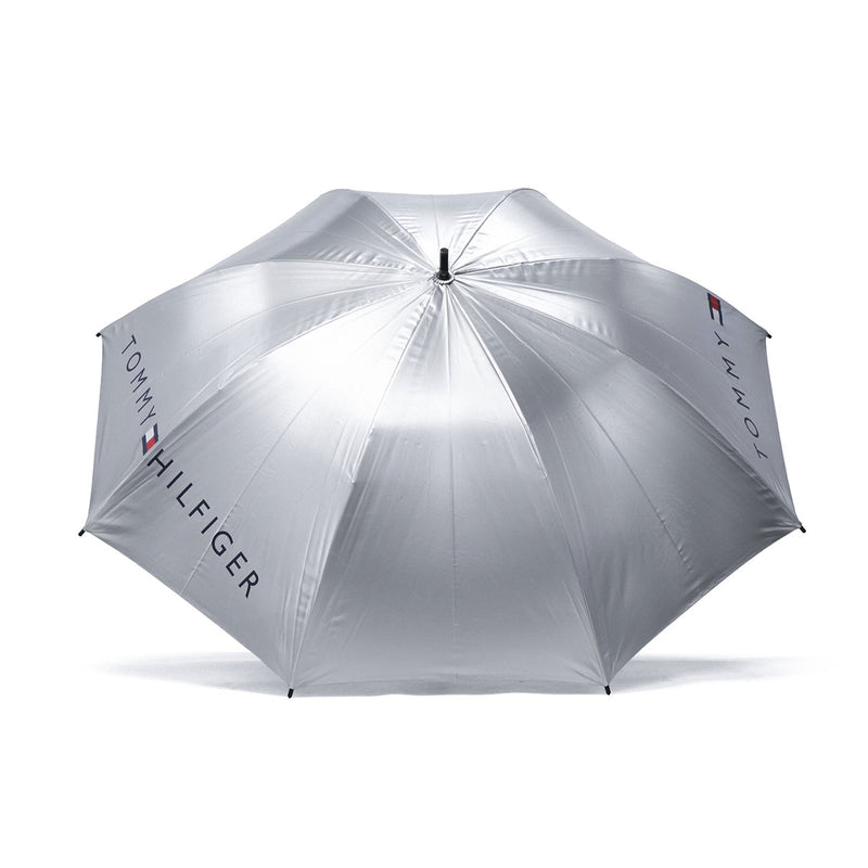 トミー ヒルフィガー ゴルフ 傘 メンズ レディース 晴雨兼用 TOMMY HILFIGER GOLF 大きい 大きめ 日傘 遮光 UVカット ブランド 長傘 丈夫 内側 黒 ゴルフパラソル 軽量 手動 65cm THMG5SK2