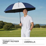 トミー ヒルフィガー ゴルフ 傘 長傘 メンズ レディース 晴雨兼用 TOMMY HILFIGER GOLF 大きい オシャレ ブランド UV カバー付き 日傘 遮光率100％ サマーシールド ゴルフアンブレラ ジャンプ式 THMG1SK5