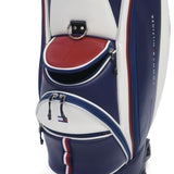 トミー ヒルフィガー ゴルフ キャディバッグ メンズ レディース 9.0型 TOMMY HILFIGER GOLF おしゃれ キャスター付き タイヤ付き 46インチ 5分割 合皮 カート カート型 キャスターキャディバッグ ユースフル THMG5FC2