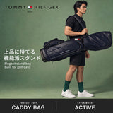 トミー ヒルフィガー ゴルフ キャディバッグ メンズ レディース 9.0型 TOMMY HILFIGER GOLF おしゃれ 46インチ 5分割 合皮 スタンド スタンド型 キャディーバッグ スタンドキャディバッグ ユースフル THMG6SC5