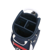 トミー ヒルフィガー ゴルフ キャディバッグ メンズ レディース 9.0型 TOMMY HILFIGER GOLF おしゃれ 46インチ 4分割 合皮 カート カート型 キャディーバッグ カートキャディバッグ エッセンシャル THMG6SC6