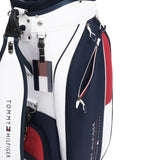 トミー ヒルフィガー ゴルフ キャディバッグ メンズ レディース 9.0型 TOMMY HILFIGER GOLF おしゃれ 46インチ 4分割 合皮 カート カート型 キャディーバッグ カートキャディバッグ エッセンシャル THMG6SC6