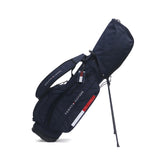 トミー ヒルフィガー ゴルフ キャディバッグ メンズ レディース 9.0型 TOMMY HILFIGER GOLF おしゃれ 46インチ 4分割 合皮 スタンド スタンド型 キャディーバッグ スタンドキャディバッグ シグネチャー THMG6SC8