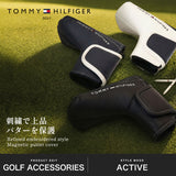 トミー ヒルフィガー ゴルフ ヘッドカバー パターカバー TOMMY HILFIGER GOLF ピンタイプ ブレード ブレードタイプ マグネット 合皮 おしゃれ ゴルフ用品 パターカバーブレード用 FACE THMG6SHD