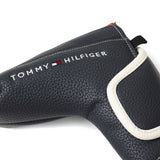 トミー ヒルフィガー ゴルフ ヘッドカバー パターカバー TOMMY HILFIGER GOLF ピンタイプ ブレード ブレードタイプ マグネット 合皮 おしゃれ ゴルフ用品 パターカバーブレード用 FACE THMG6SHD