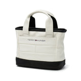 トミー ヒルフィガー ゴルフ カートバッグ トートバッグ メンズ レディース ファスナー付き 小さめ おしゃれ ブランド TOMMY HILFIGER GOLF ポケット付き A5 カジュアル 軽量 ラウンドバッグ ユースフル THMG6ST7