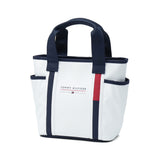 トミー ヒルフィガー ゴルフ カートバッグ トートバッグ メンズ レディース ファスナー付き 小さめ おしゃれ ブランド TOMMY HILFIGER GOLF ポケット付き A5 カジュアル 軽量 ラウンドバッグ エッセンシャル THMG6ST9
