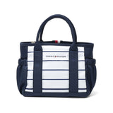トミー ヒルフィガー ゴルフ カートバッグ トートバッグ メンズ レディース ファスナー付き 小さめ おしゃれ ブランド TOMMY HILFIGER GOLF ポケット付き A5 カジュアル 軽量 ラウンドバッグ シーズナル THMG6STE