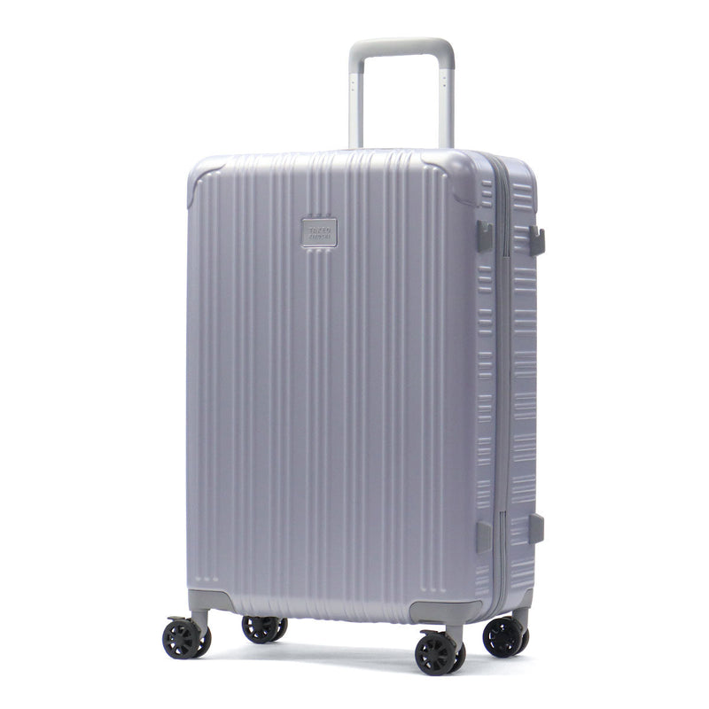 タケオキクチ スーツケース Mサイズ TAKEO KIKUCHI 軽量 超軽量 ストッパー ストッパー付き 海外旅行 出張 60L 大きめ M おしゃれ メンズ ブランド ポリカーボネイト 5泊 6泊 フック付き EARLGREY ELG002