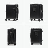 【正規品3年保証】 トラベリスト スーツケース 機内持ち込み Sサイズ フロントオープン TRAVELIST ワンタッチ トップオープン 拡張 軽量 ストッパー スマホスタンド ドリンクホルダー TSAロック 35～43L 4～5泊 ファースト